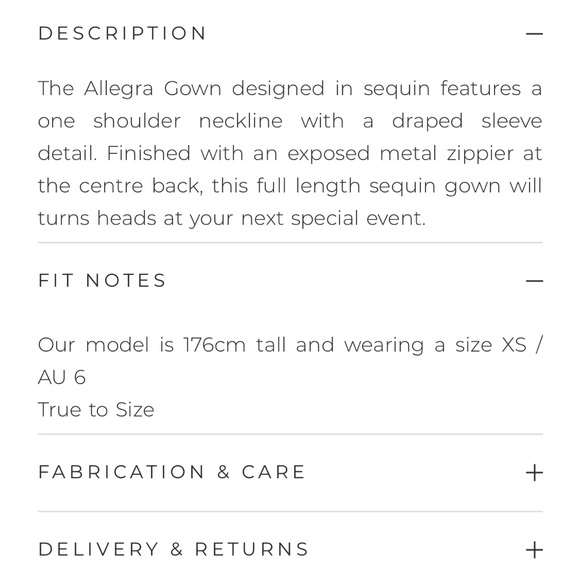 Eliya The Label ALLEGRA GOWN - Picture 7 of 7